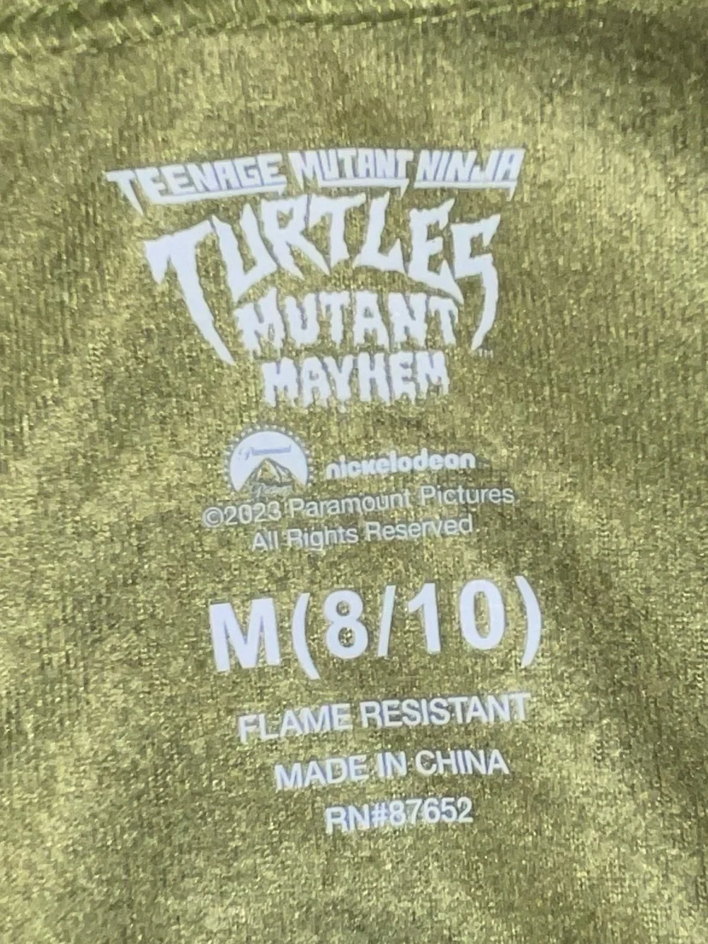 Teenage Mutant Ninja Turtles official teenage